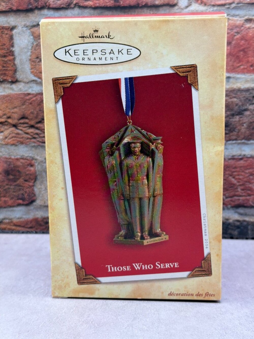 Hallmark Keepsake Ornament "Those Who Serve" 2004 Handcrafted - Picture 1 of 10